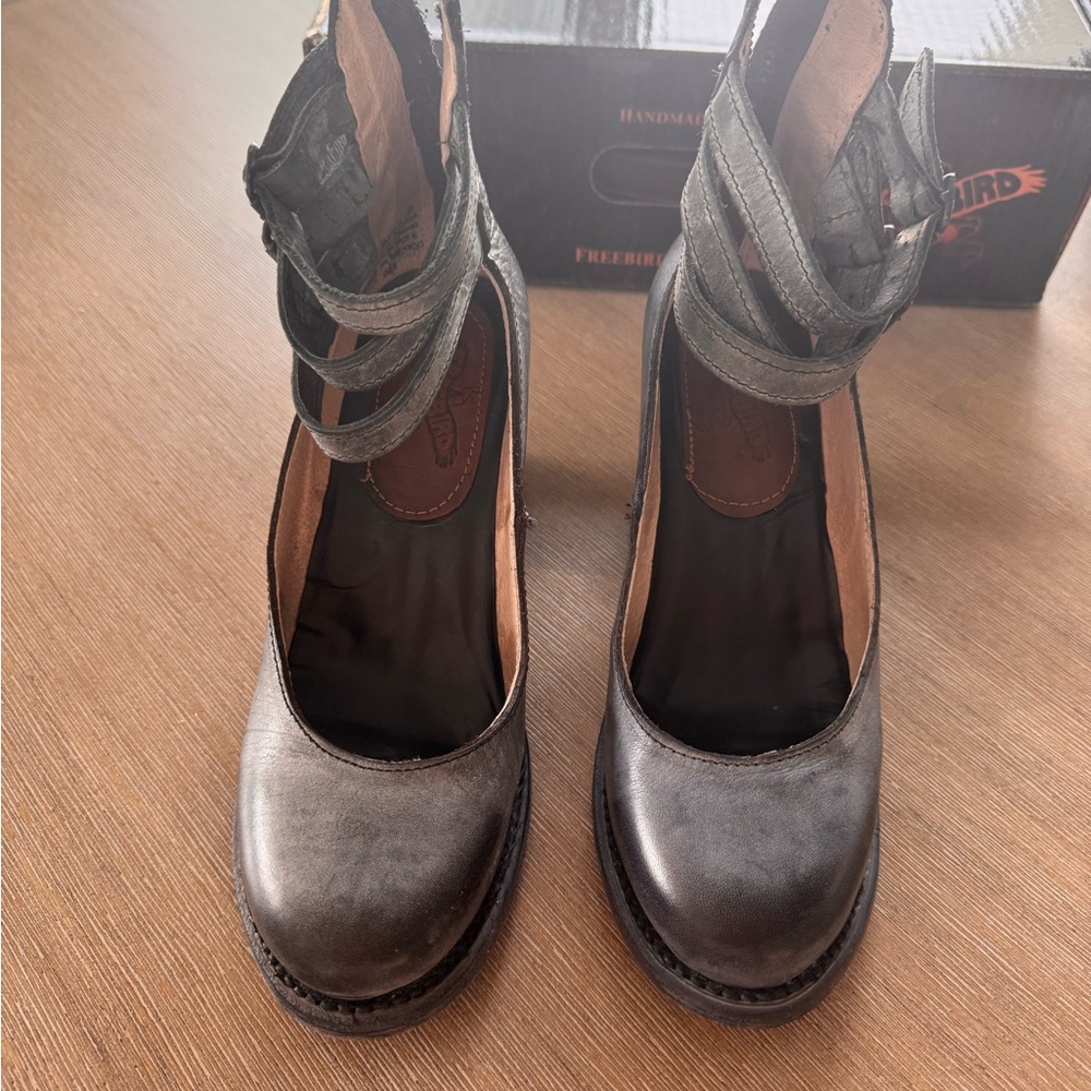 Freebird Randi Black Leather Footwear size 6 NEW